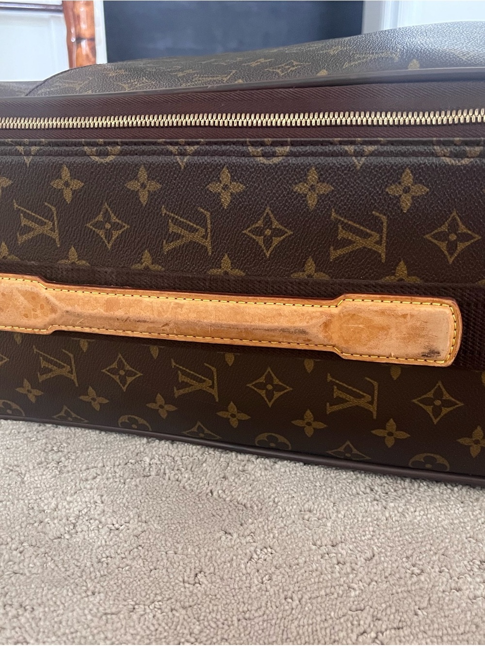 Louis Vuitton Monogram Pegase Rolling Suitcase - Vintage Carry-On - Picture 2 of 7